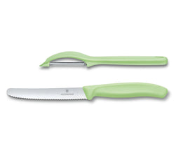 VICTORINOX | Swiss Classic Trend Colors Universal Knife Set 2 Light Green | 6.7116.21L42