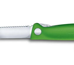 VICTORINOX |  Swiss Classic Foldable Paring Knife Green | 6.7836.F4B