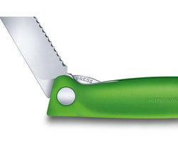 VICTORINOX |  Swiss Classic Foldable Paring Knife Green | 6.7836.F4B