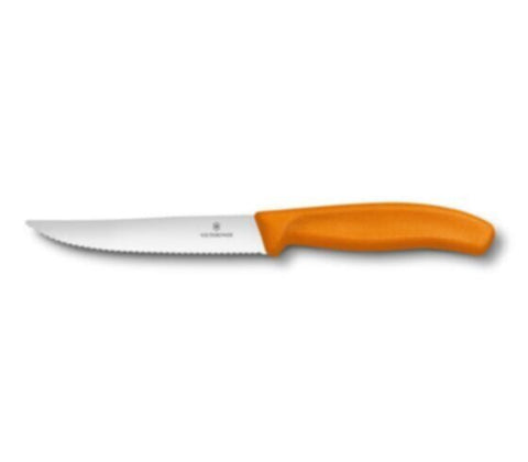 VICTORINOX | Swiss Classic Gourmet Steak Knife Orange | 6.7936.12L9