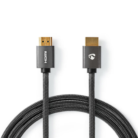 NEDIS | High Speed HDMI Cable with Ethernet 4K@60Hz - 18 Gbps 0.5mtr | CVTB34000GY05
