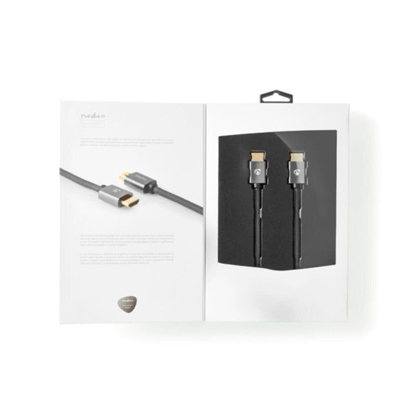 NEDIS | High Speed HDMI Cable with Ethernet 4K@60Hz - 18 Gbps 1mtr | CVTB34000GY10