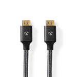 NEDIS | High Speed HDMI Cable with Ethernet 4K@60Hz - 18 Gbps 5mtr | CVTB34000GY50
