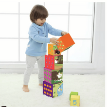 CLASSIC WORLD | Vegetable Stacking Cubes Toy | CWD20028