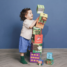 CLASSIC WORLD | Vegetable Stacking Cubes Toy | CWD20028