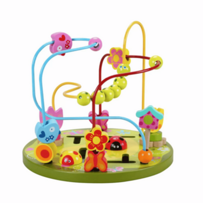 CLASSIC WORLD | Flower Beads Coaster Toy | CWD4122