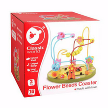 CLASSIC WORLD | Flower Beads Coaster Toy | CWD4122