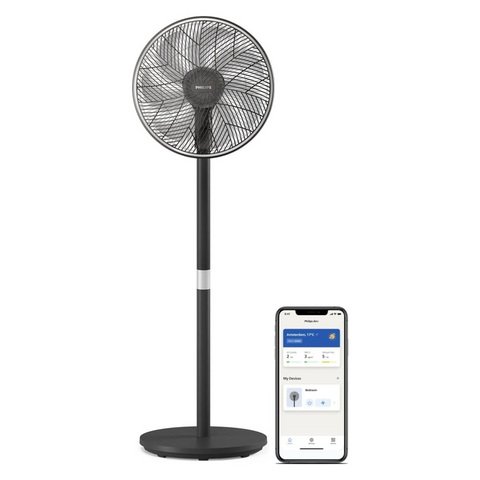 PHILIPS |  3000 Series Pedestal Fan Black | CX3550/01