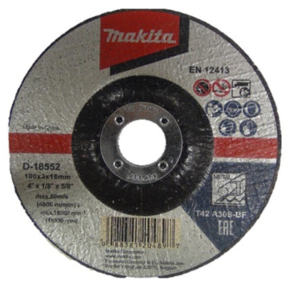 MAKITA | Cutting Wheel 100mm | D-18552