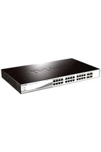 D-LINK | 24-Port 10/100/1000 BaseT PoE + 4 Combo 1000 BaseT/SFP ports Web Smart Switch | DGS-1210-28P