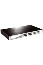 D-LINK | 24-Port 10/100/1000 BaseT PoE + 4 Combo 1000 BaseT/SFP ports Web Smart Switch | DGS-1210-28P