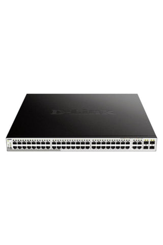 D-LINK | 48 Port 4 X Gigabit Gbe/Sfp Combo Ports Gigabit Smart Managed Poe Switch  | DGS-1210-52MP