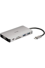 D-LINK | 9-in-1 USB-C Hub with HDMI/VGA /Ethernet/Card Reader/Power | DUB-M910