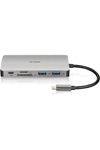 D-LINK | 9-in-1 USB-C Hub with HDMI/VGA /Ethernet/Card Reader/Power | DUB-M910