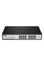 D-LINK | 16-Port 10/100/1000 Base-T Unmanaged Gigabit Switch UK Plug (Rackmountable) | DGS-1016C