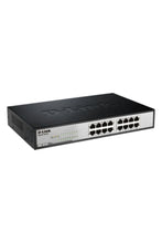 D-LINK | 16-Port 10/100/1000 Base-T Unmanaged Gigabit Switch UK Plug (Rackmountable) | DGS-1016C