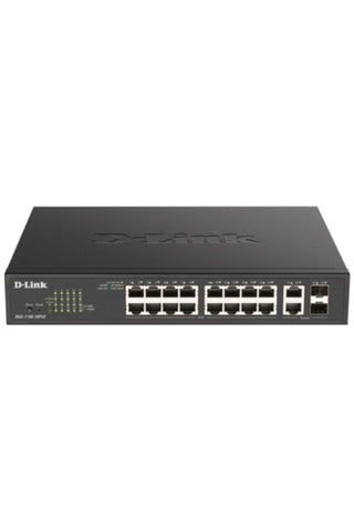 D-LINK | 16 PoE GE +2 Combo GE/SFP (DGS-1100-18PV2)| DGS-1100-18PV2