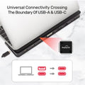 UNITEK | USB3.1 Universal Docking Station Black Color5V2A Power Adapter | D001A