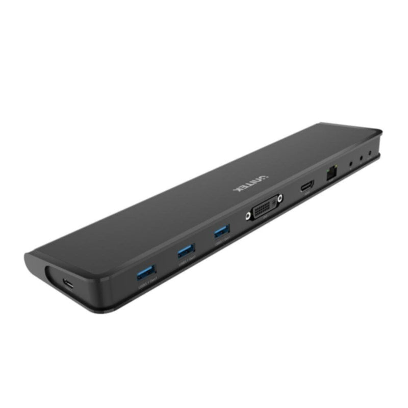 UNITEK | USB3.1 Universal Docking Station Black Color5V2A Power Adapter | D001A