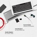 UNITEK | 11-In-1 USB3.1 Universal Docking Station MST Function | D1022A