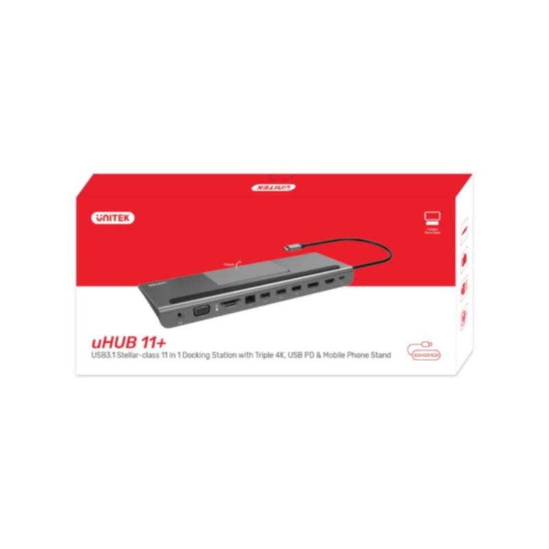 UNITEK | 11-In-1 USB3.1 Universal Docking Station MST Function | D1022A