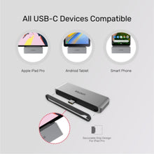 UNITEK | USB-C Hub For Ipad Pro & Other Type C Tablets Space Grey | D1034A