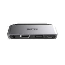 UNITEK | USB-C Hub For Ipad Pro & Other Type C Tablets Space Grey | D1034A