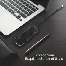 UNITEK |  5-in-1 USB3.1 Gen1 Type-C Hub (2*USB-A + HDMI + Card Reader), Space Grey+Black | D1036A