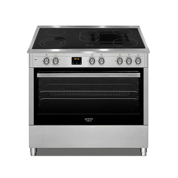 GENERALCO | Ceramic Cooker, 90 x 60 cm, Stainless Steel | PC90SD