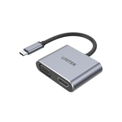 UNITEK | 4-In-1 Usb Type-C Hub Space Grey | D1049A