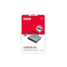 UNITEK | 4-In-1 Usb Type-C Hub Space Grey | D1049A