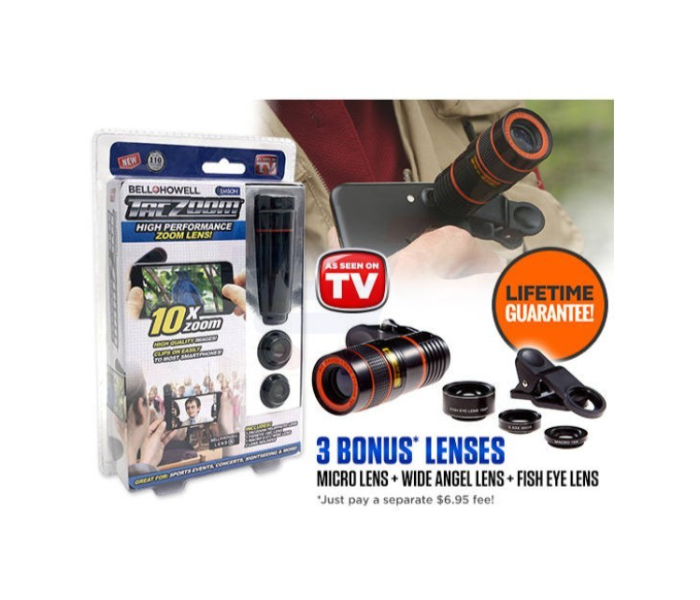 T&F Taczoom Universal 10X Optical Zoom Universal Mobile Phone  | JPO6476