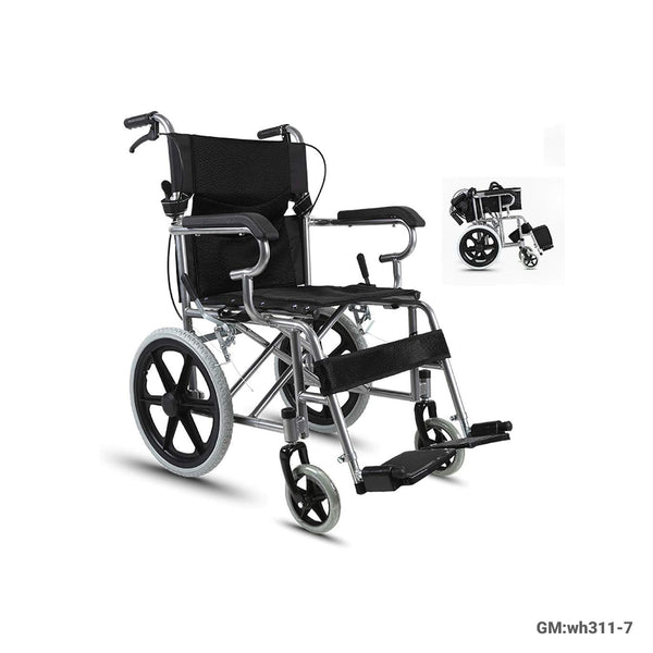 Kids Lightweight Foldable Wheelchair 60kg Capacity | wh311-7
