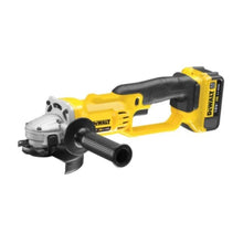 DEWALT | Small Angle Grinder 125 mm 2 Battery 4.0 Ah + Charger + Kit Box 18V | DCG412M2-GB