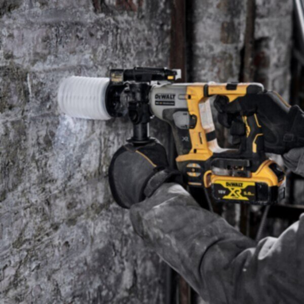 DEWALT | Brushless SDS-Plus Hammer Drill 2 Battery 5.0 Ah + Charger 18V | DCH172P2-GB
