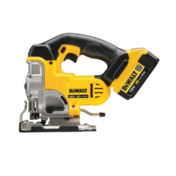 DEWALT | Jig Saw 2 Battery 4.0 Ah + Charger + Kit Box 18V | DCS331M2-GB