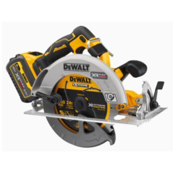DEWALT | Brushless Circular Saw 7" 1 Battery 6.0Ah + Charger + Kit Box 18V | DCS573T1-GB