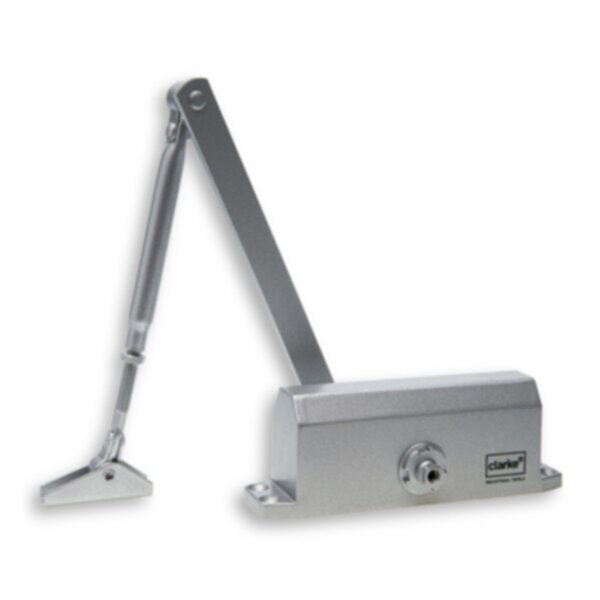 CLARKE | Door Closer â€“ Silver | DCSC