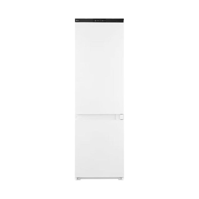 LG | 233Ltrs Built-In Bottom Freezer Refrigerator No Frost Cooling Multi Air Flow DoorCooling+ Smart Inverter Compressor White | GNM12VWHN.AVWRGCC