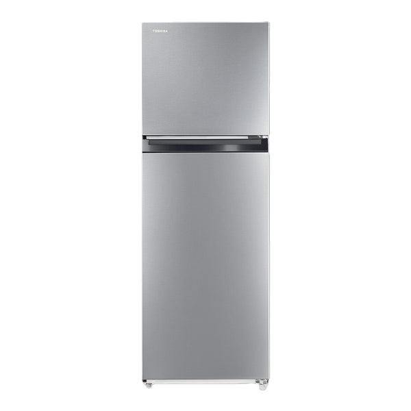 TOSHIBA | Double Door Refrigerator 338Ltrs Grey | GR-RT468WE-PME