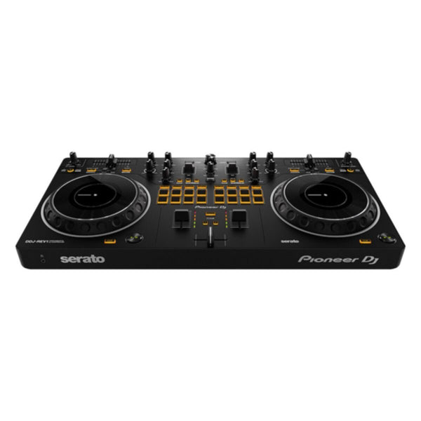 PIONEER | Scratch-Style 2-Channel DJ Controller for Serato DJ Lite Black | DDJ-REV1