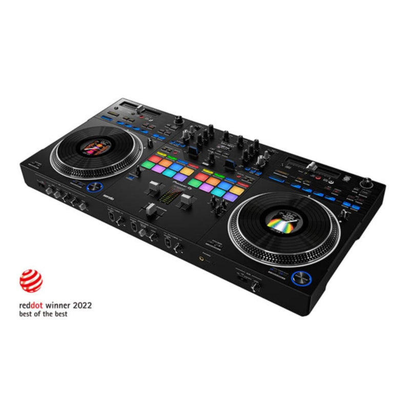 PIONEER | Scratch-Style 2-Channel Professional DJ Controller for Serato DJ Pro Black | DDJ-REV7