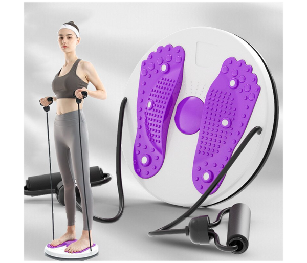 Multifunctional Twisting Waist Disc Bodytwister Twist Board for Slimming Waist and Strengthening Abs Core Twister with Handles | JPN2665