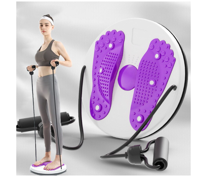 Multifunctional Twisting Waist Disc Bodytwister Twist Board for Slimming Waist and Strengthening Abs Core Twister with Handles | JPN2665