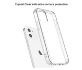 IP12/12PRO Shock Proof Case with Silicone Bumpers TPU Anti-Scratch Cover Compatible with iPhone 12 iPhone 12 Pro- Transparent | JPG7878