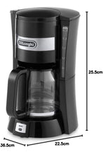 DELONGHI | Coffee Powder Filter Machine Dlicm 15211 - Black | TE0185783