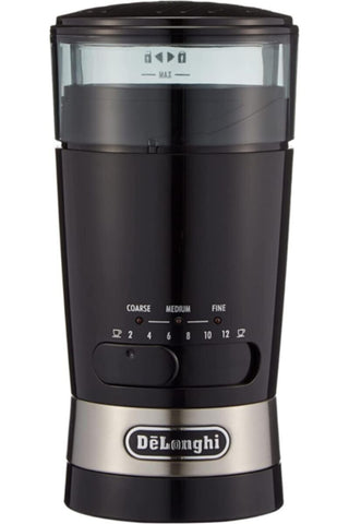 DELONGHI | Electric Coffee & Spices Grinder Mill With Stainless Steel Blade KG210 - Black | TE0201514