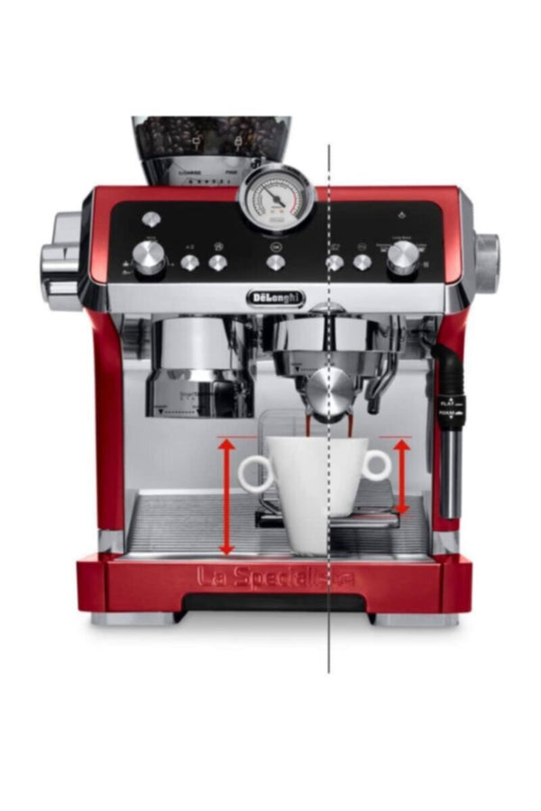 DELONGHI | La Specialista EC9335.R Barista Pump Espresso Coffee Machine With Integrated Grinder Red | 132126030
