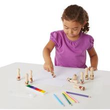 MELISSA & DOUG | Deluxe Happy Handle Stamp Set | 46002306