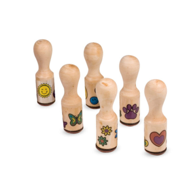 MELISSA & DOUG | Deluxe Happy Handle Stamp Set | 46002306